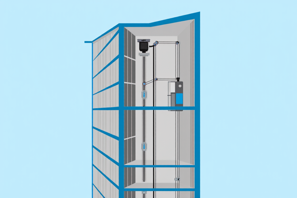 ۴. آسانسور پنوماتیک (خلأ) (Pneumatic Vacuum Elevator)
