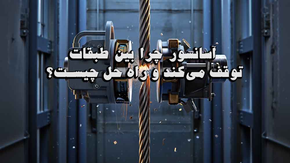 آسانسور چرا بین طبقات توقف می‌کند و راه حل چیست؟